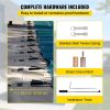 VEVOR Pool Safety Cover Fits 16x30ft Rectangle Inground Safety Pool Cover Green Mesh Solid Pool Safety Cover for Swimming Pool Winter Safety Cover