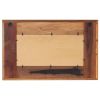 Mirror with Buddha Cladding 31.5"x19.7" Solid Reclaimed Wood