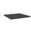 Bookshelf Boards 8 pcs Gray 15.7"x15.7"x0.6" Engineered Wood