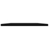 Bookshelf Boards 8 pcs Black 15.7"x19.7"x0.6" Engineered Wood