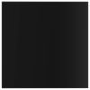 Bookshelf Boards 4 pcs High Gloss Black 15.7"x15.7"x0.6" Engineered Wood