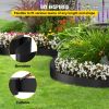 VEVOR Landscape Edging, 10 inch Depth 80 ft Total Length, Recycled HDPE Coiled Terrace Board, Flexible Bender Border for Landscaping, Lawn, Garden