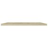Bookshelf Boards 8 pcs Sonoma Oak 15.7"x15.7"x0.6" Engineered Wood
