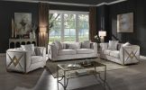 Velencia Modern Style Chair in Cream