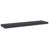 Bookshelf Boards 4 pcs Gray 15.7"x3.9"x0.6" Engineered Wood