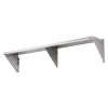 VEVOR 18" x 72" Stainless Steel Shelf, Wall Mounted Floating Shelving with Brackets, 500 lbs Load Capacity Commercial Shelves