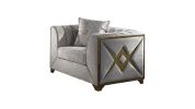 Velencia Modern Style Chair in Cream