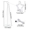 9 Ft Solar Christmas Cone Tree Light