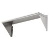 VEVOR 12" x 36" Stainless Steel Shelf, Wall Mounted Floating Shelving with Brackets, 250 lbs Load Capacity Commercial Shelves
